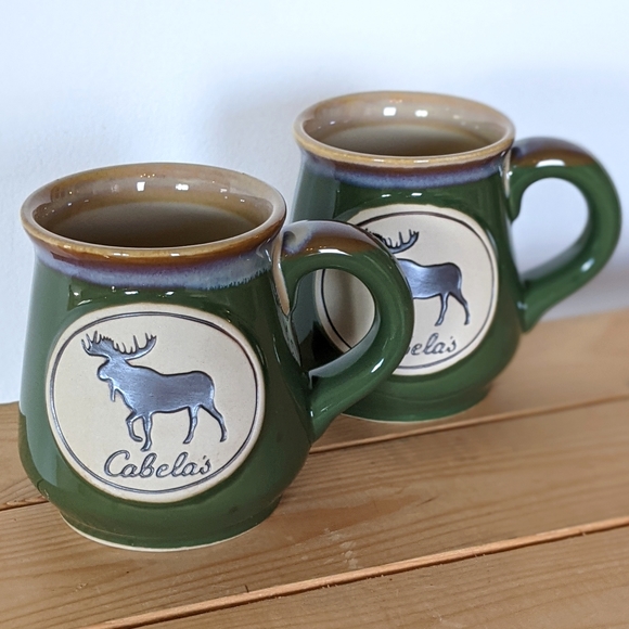 Cabela's Other - Cabela's Moose Coffee Cup Mugs Set of 2